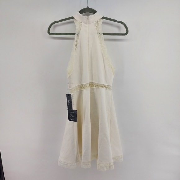 Lulu's Reach Out My Hand White Lace Skater Dress - Picture 10 of 13